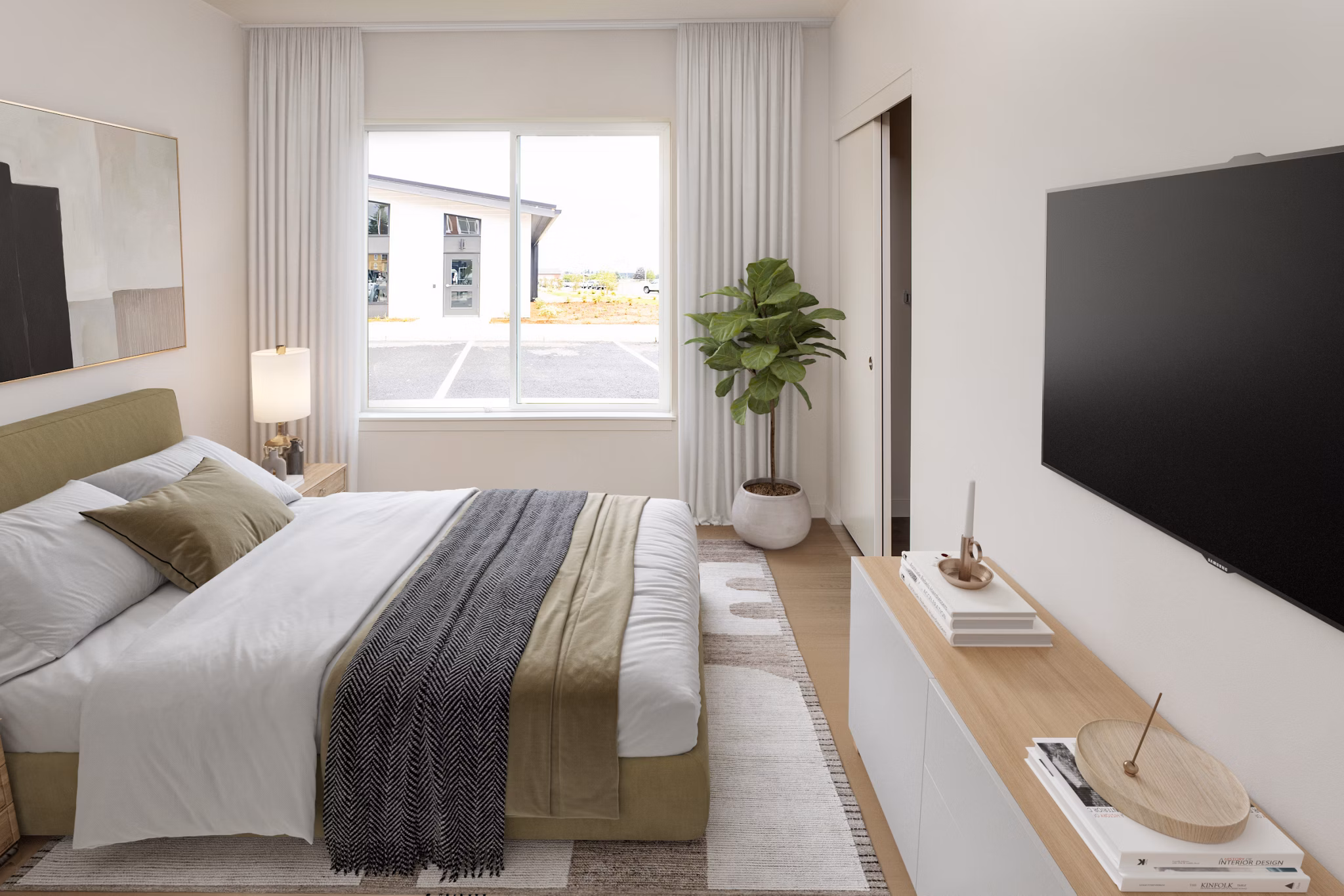 rendering at One26 Vista Apartments