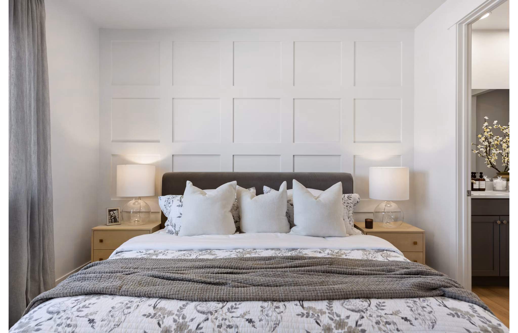 bedroom at Viviano at Saratoga Springs Apartments