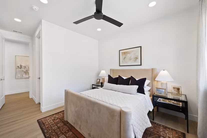 bedroom at Viviano at Saratoga Springs Apartments