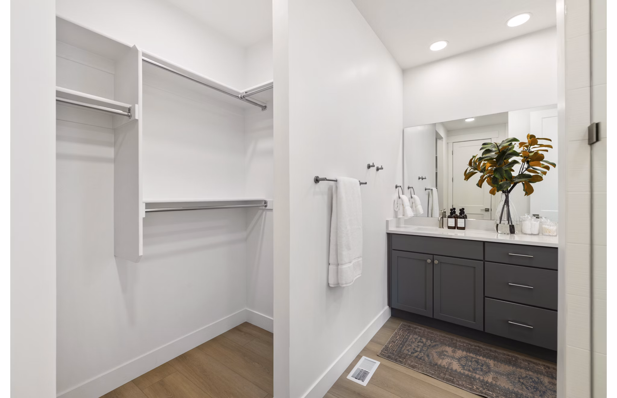 Closet at Viviano at Saratoga Springs Apartments