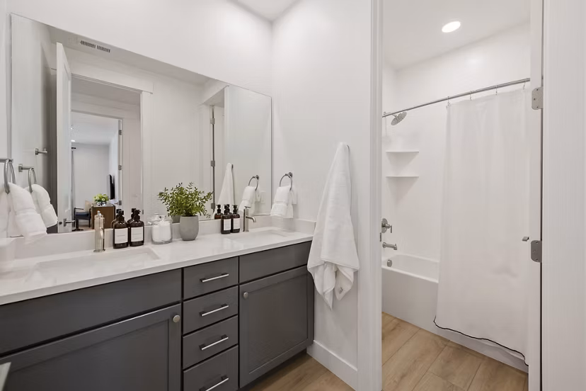 bathroom at Viviano at Saratoga Springs Apartments