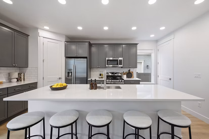 kitchen at Viviano at Saratoga Springs Apartments