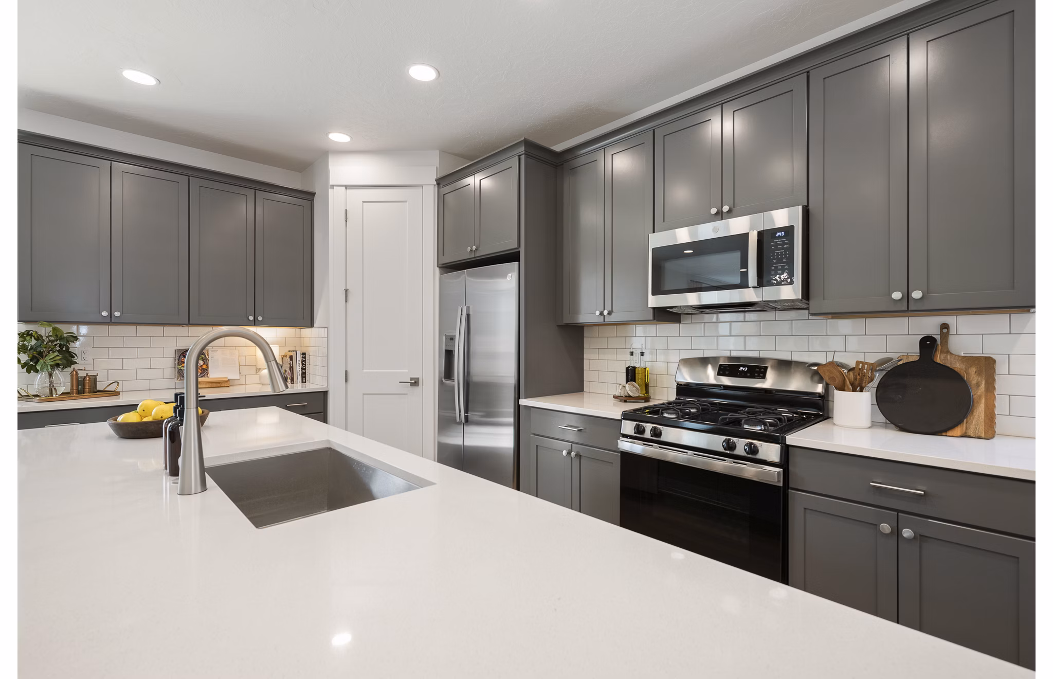 kitchen at Viviano at Saratoga Springs Apartments