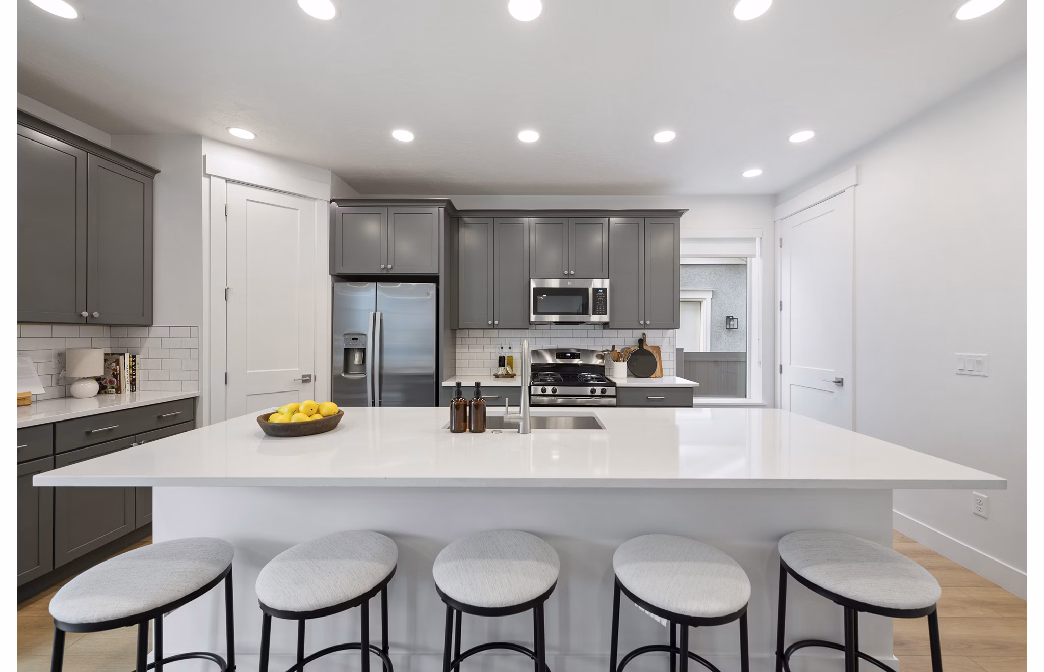 kitchen at Viviano at Saratoga Springs Apartments