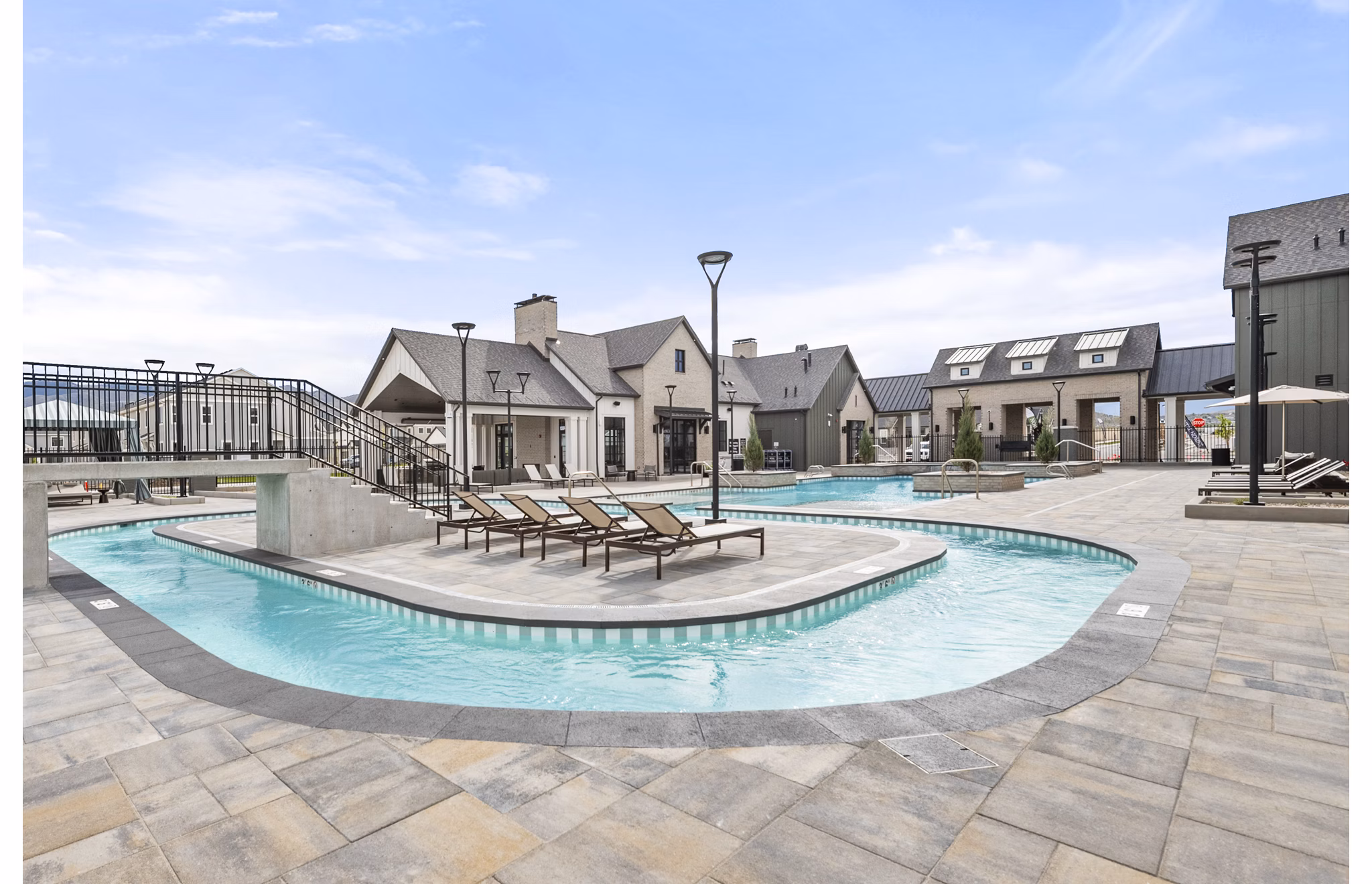 Pool at Viviano at Saratoga Springs Apartments