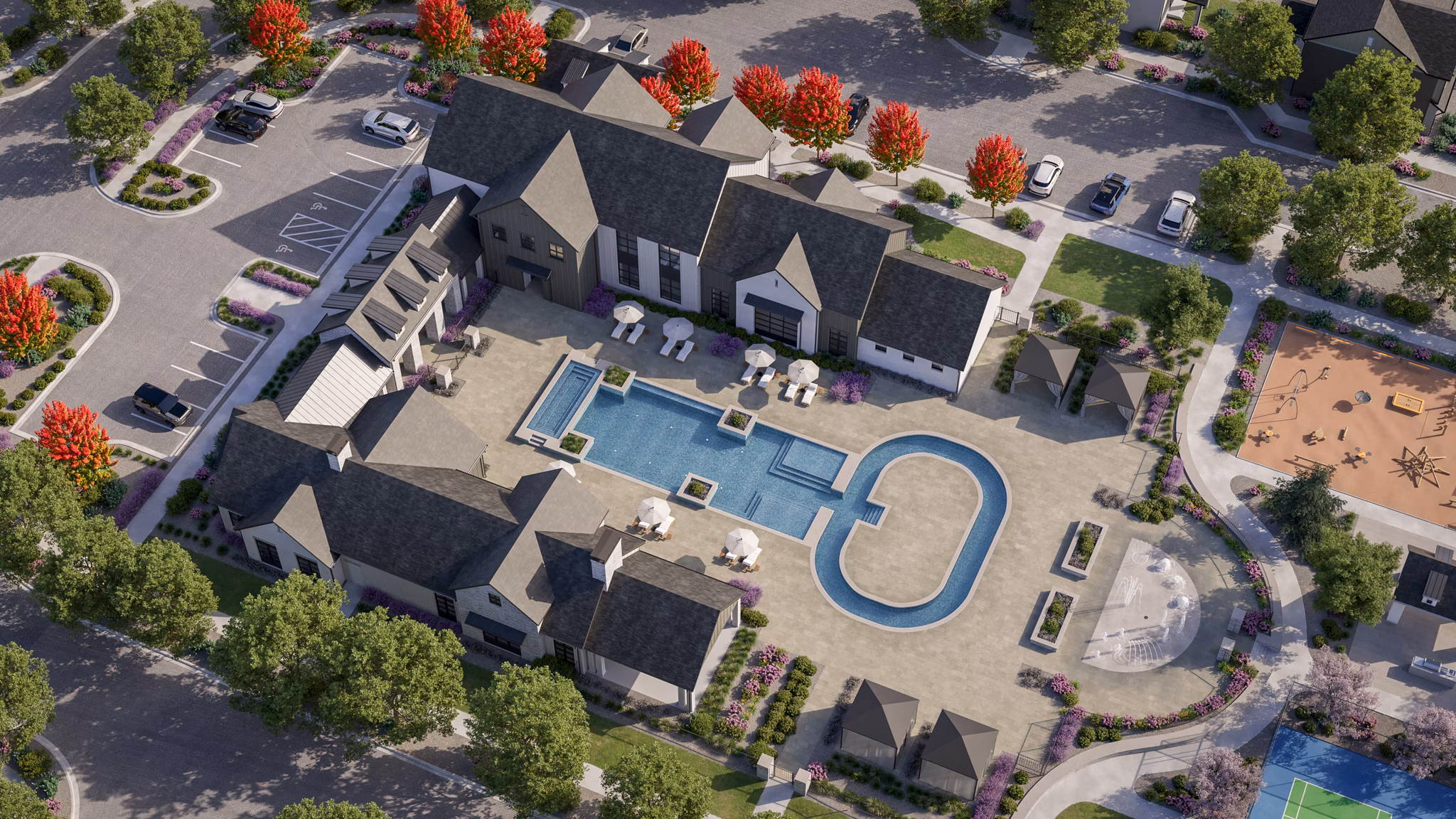 view at Viviano at Saratoga Springs Apartments