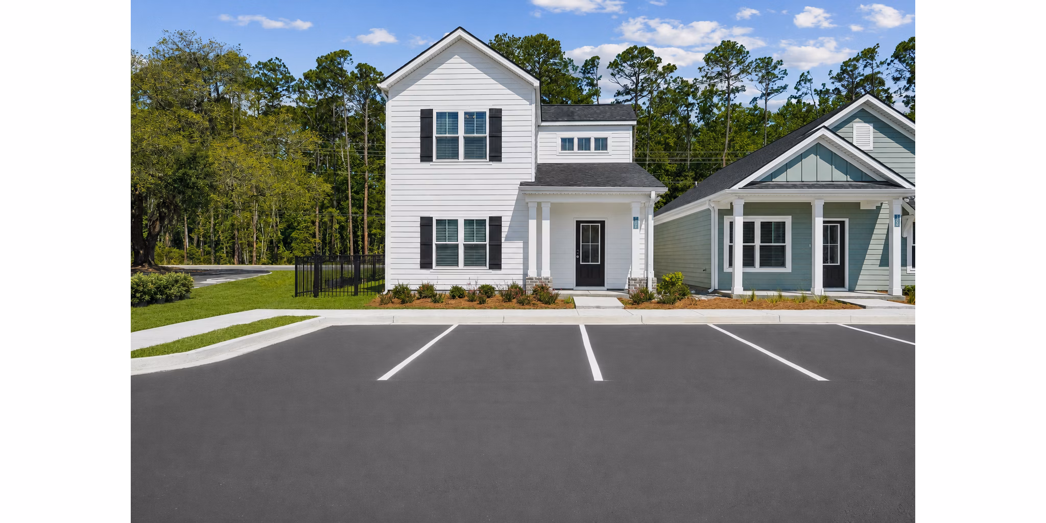 exterior at River Ford Apartments 
