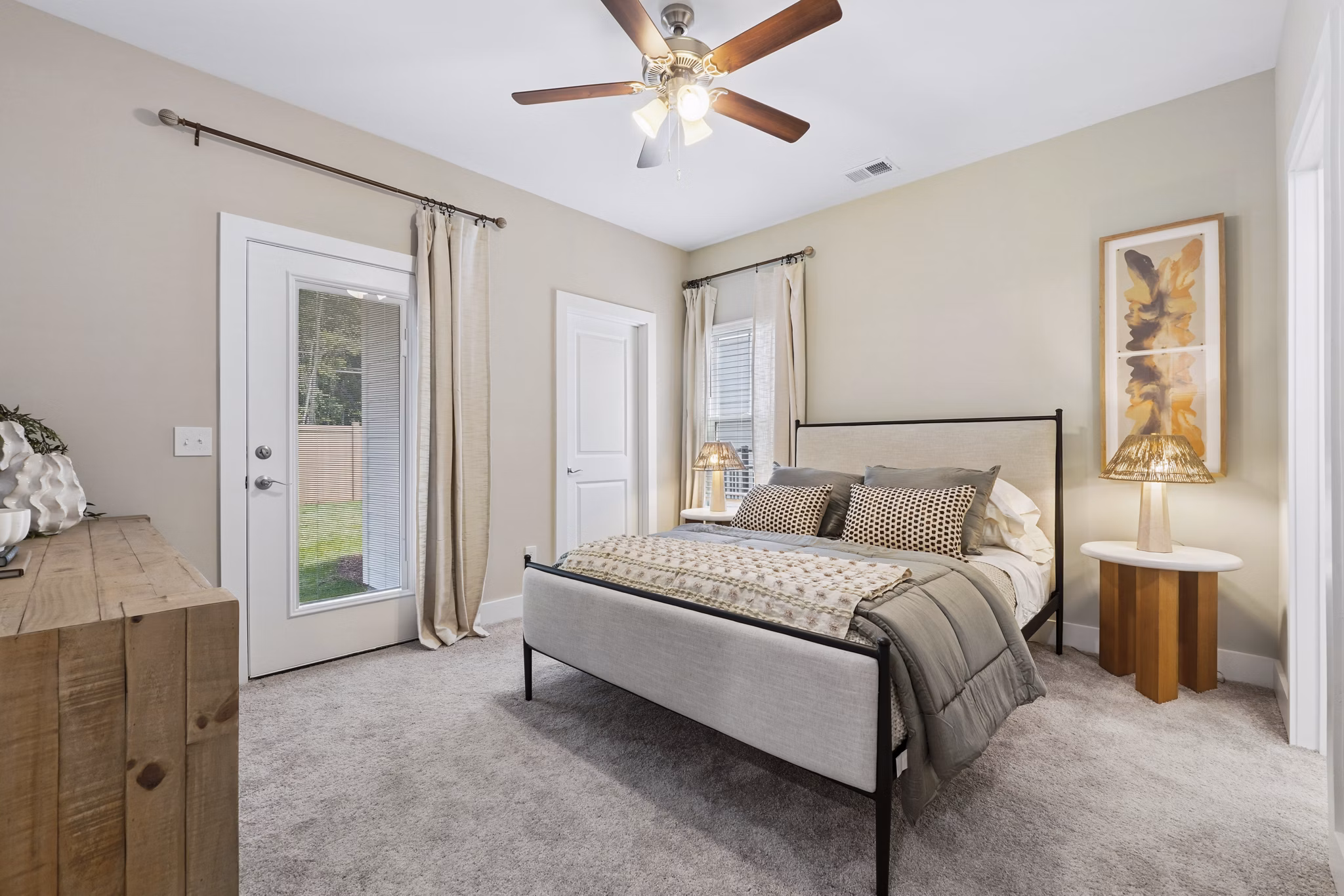 bedroom at River Ford Apartments 