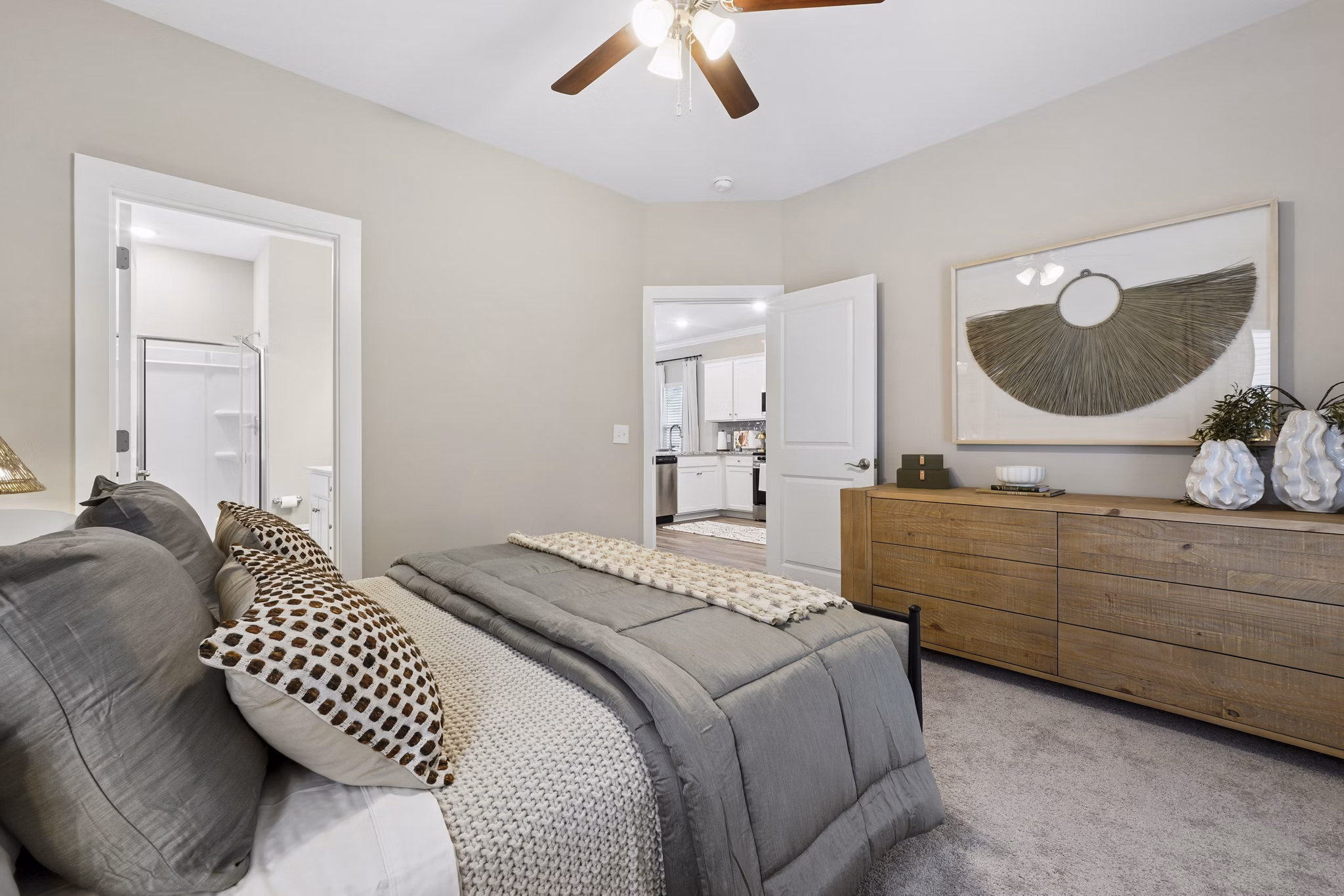 bedroom at River Ford Apartments 