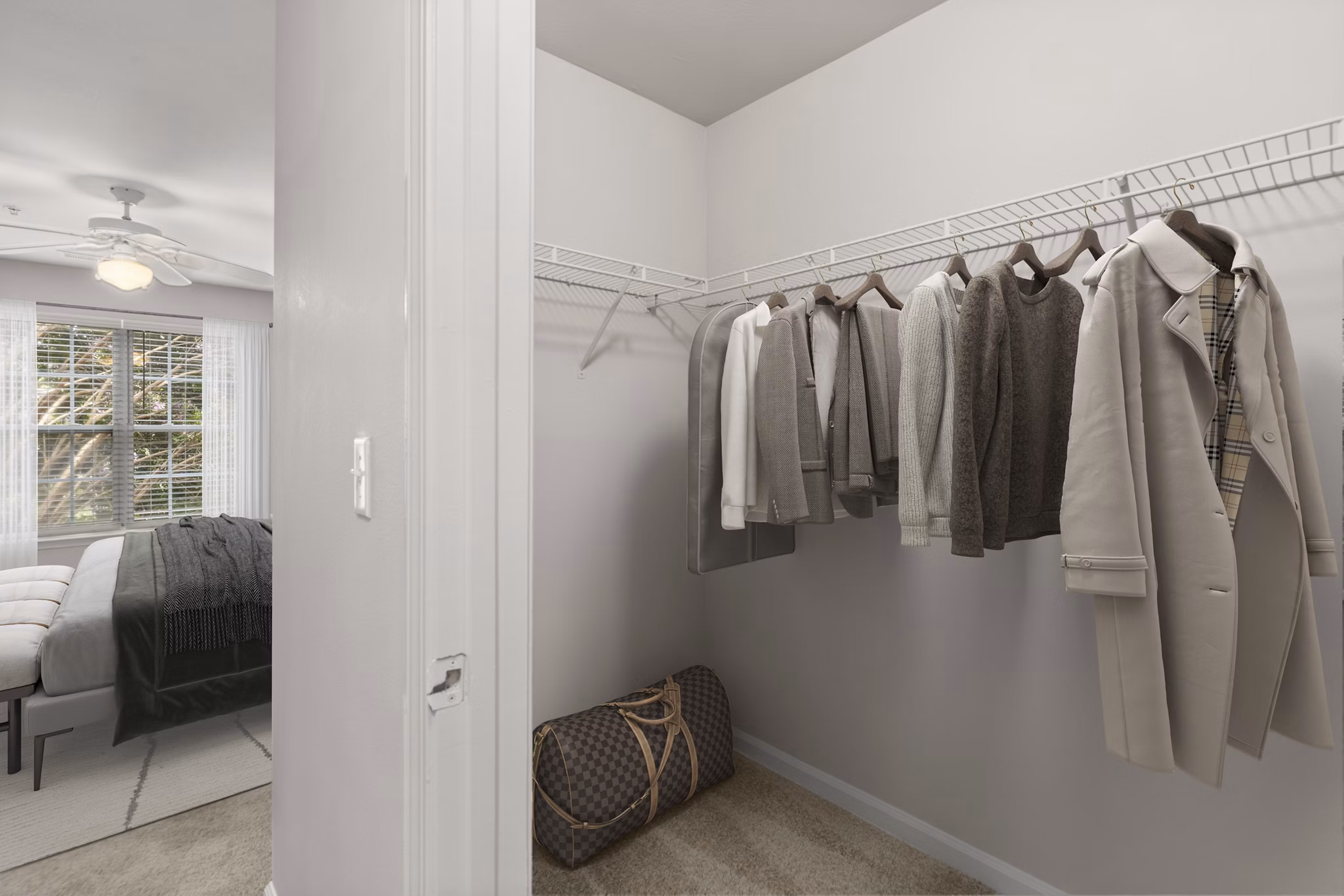 bedroom at Heritage Apartments 