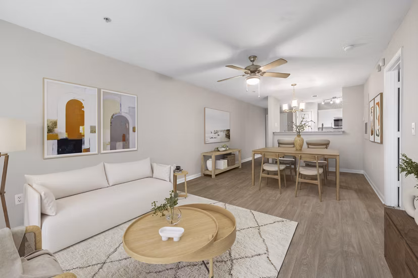 living room at Heritage Apartments 