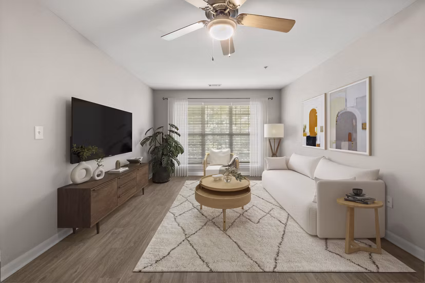 living room at Heritage Apartments 