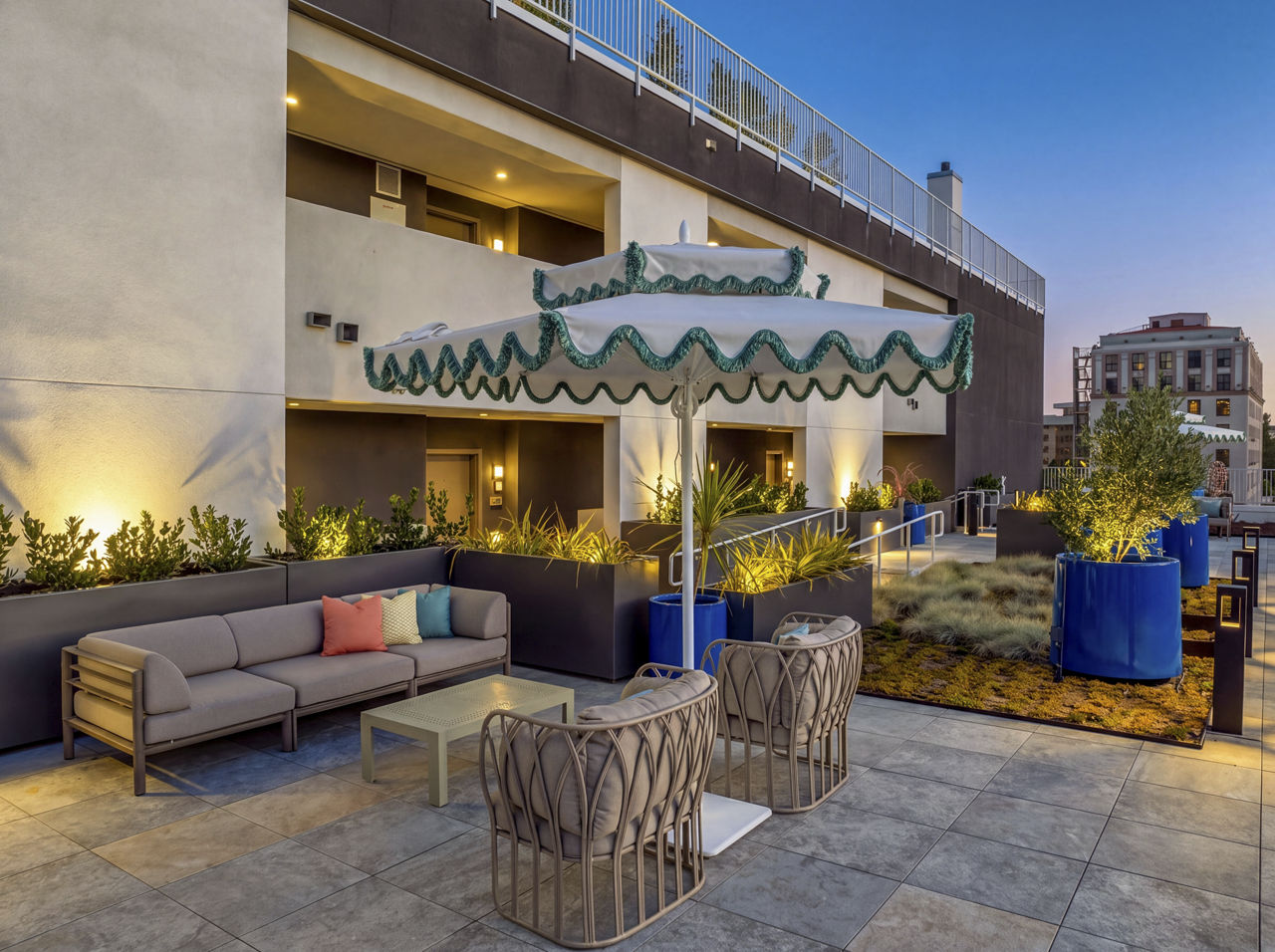 Roof deck at West 5Th La (1 of 7)