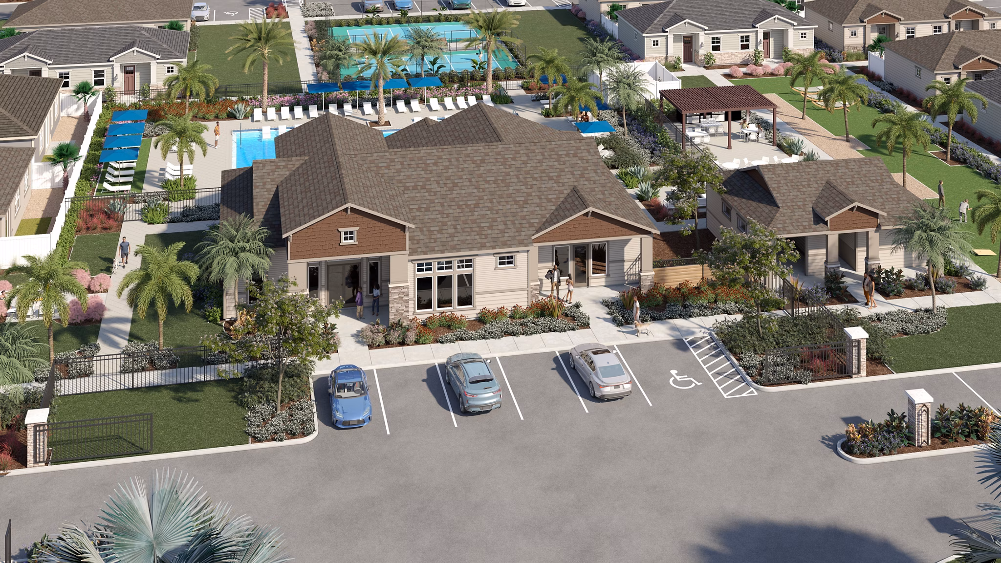 rendering at Yardly Mount Dora Apartment Homes
