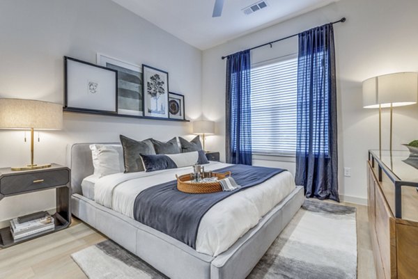 bedroom at Alpine Ten55 Apartments