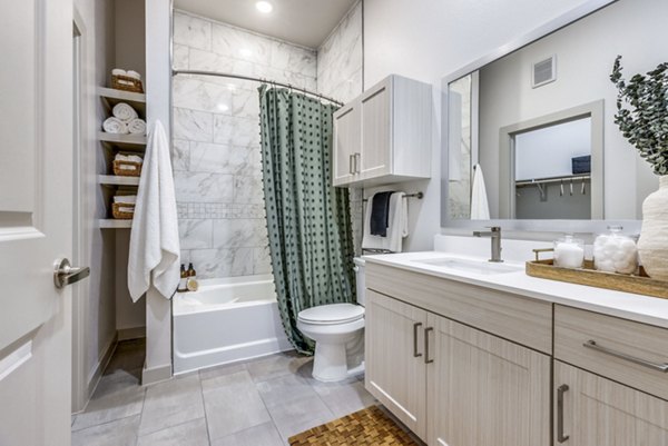 bathroom at Alpine Ten55 Apartments