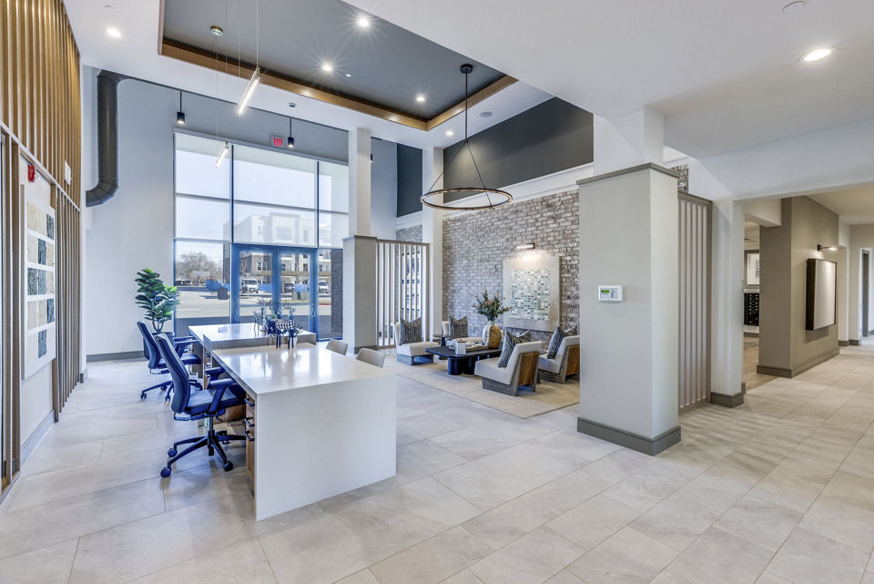 clubhouse at Alpine Ten55 Apartments