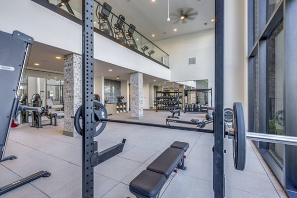 fitness center at Alpine Ten55 Apartments