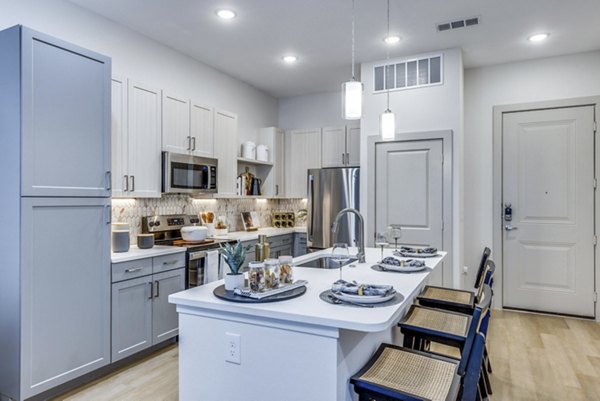 kitchen at Alpine Ten55 Apartments