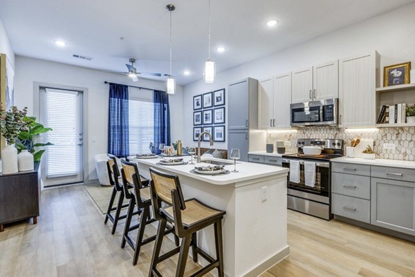 kitchen at Alpine Ten55 Apartments