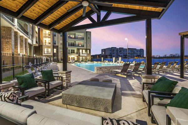 pool patio at Alpine Ten55 Apartments