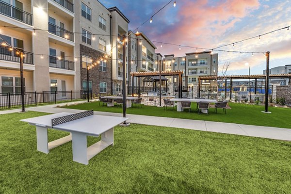 grill area/patio/recreational area at Alpine Ten55 Apartments