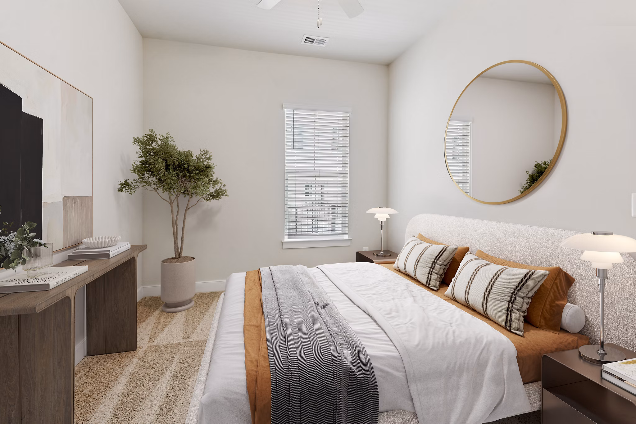 Bedroom at Pax Place at Cascades Apartments