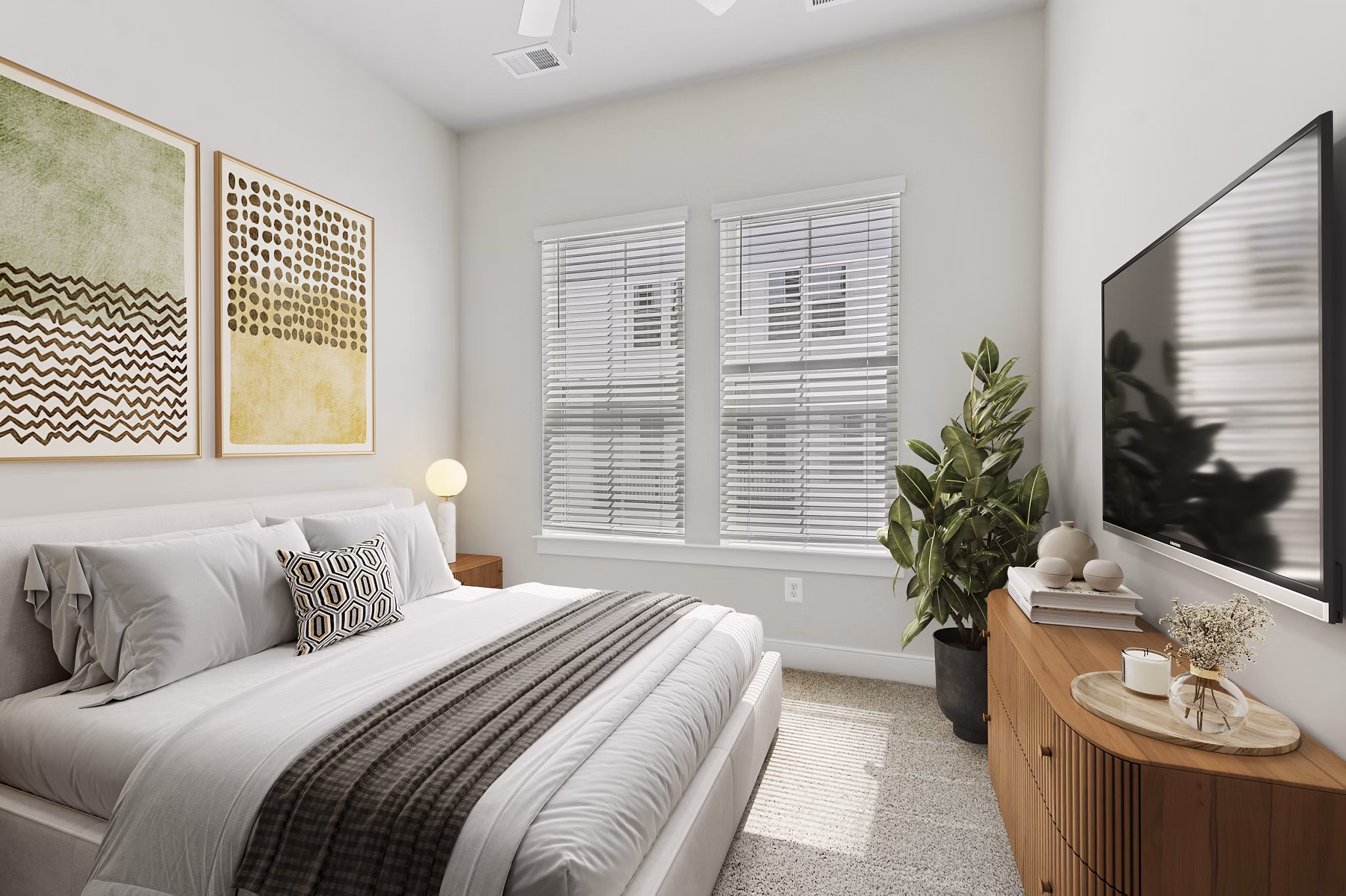 Bedroom at Pax Place at Cascades Apartments