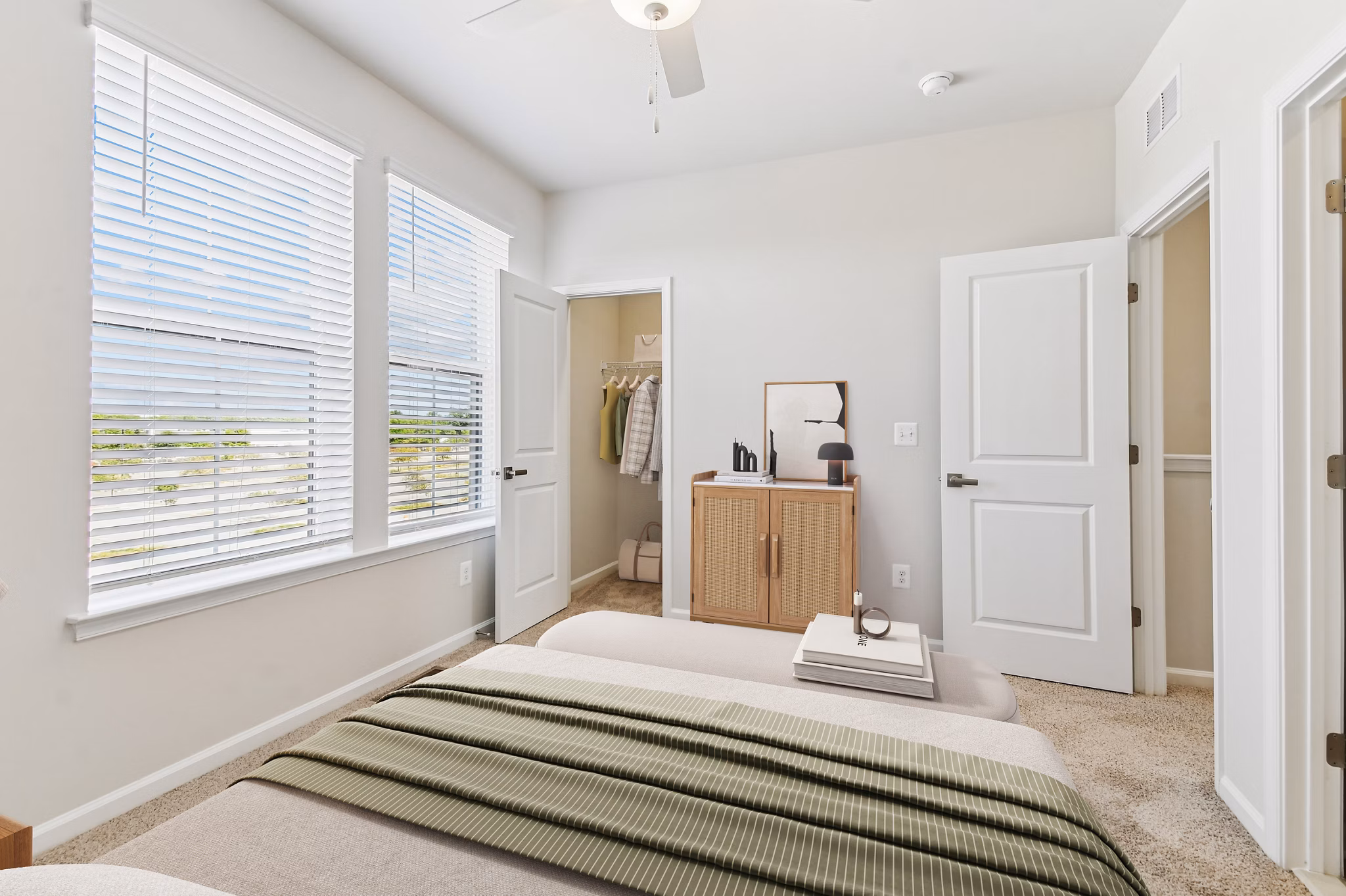 Bedroom at Pax Place at Cascades Apartments