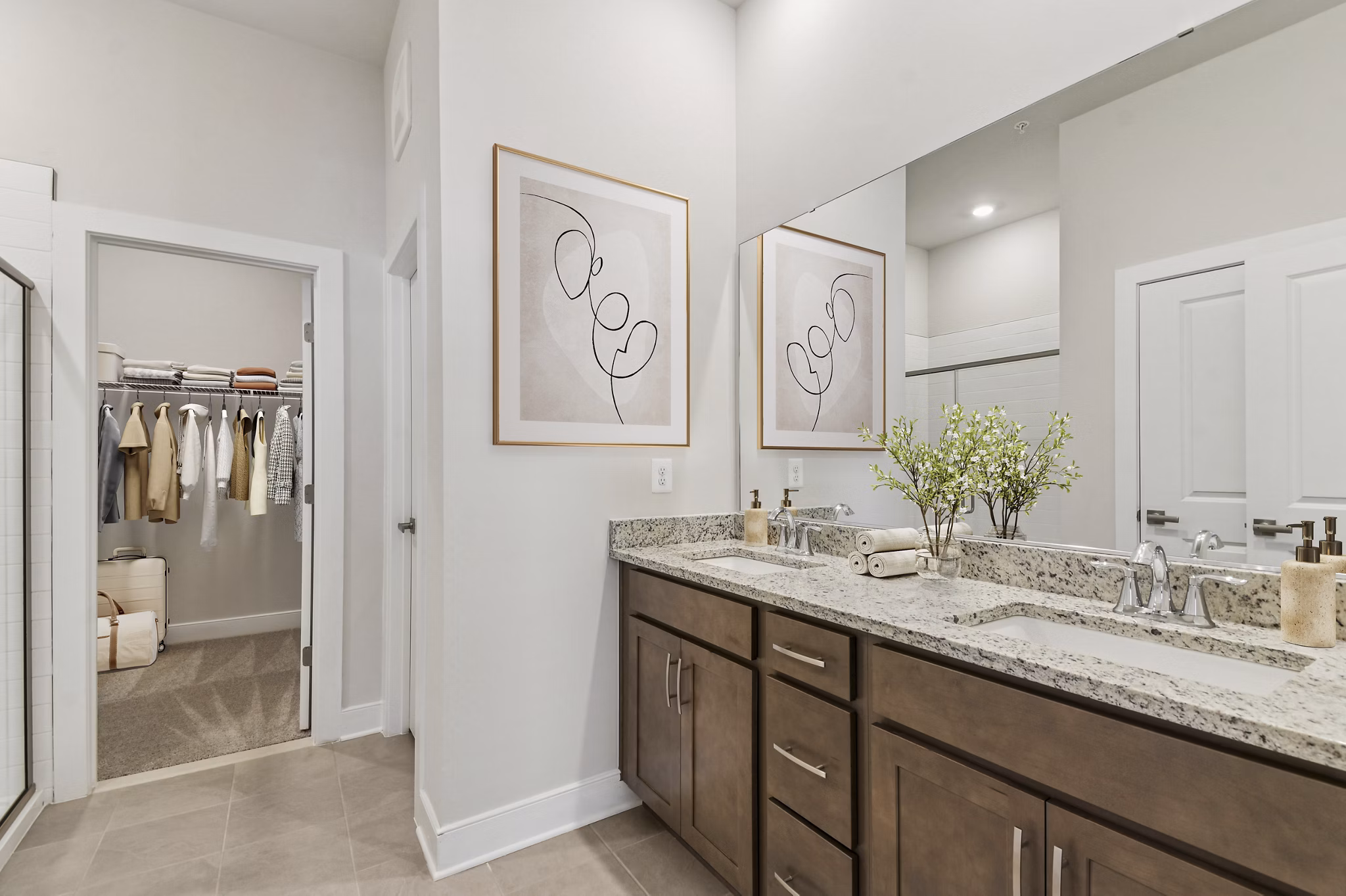 Bathroom at Pax Place at Cascades Apartments