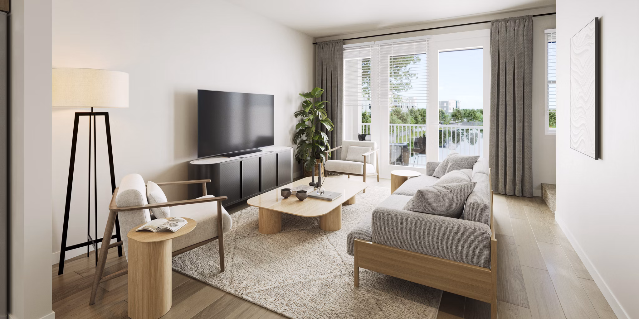 rendering for Pax Place at Cascades Apartments