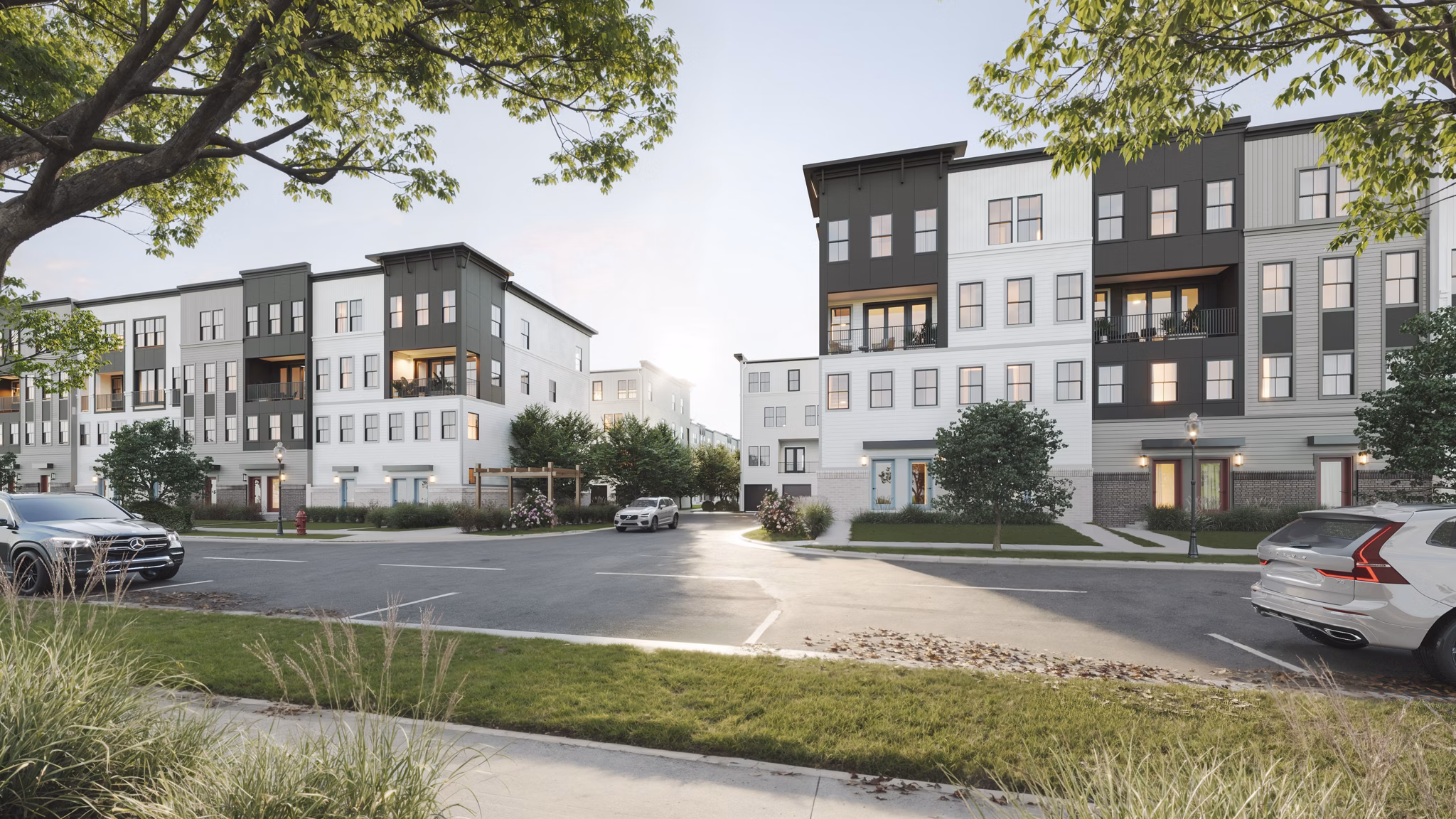 rendering for Pax Place at Cascades Apartments