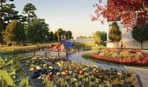 rendering for Pax Place at Cascades Apartments