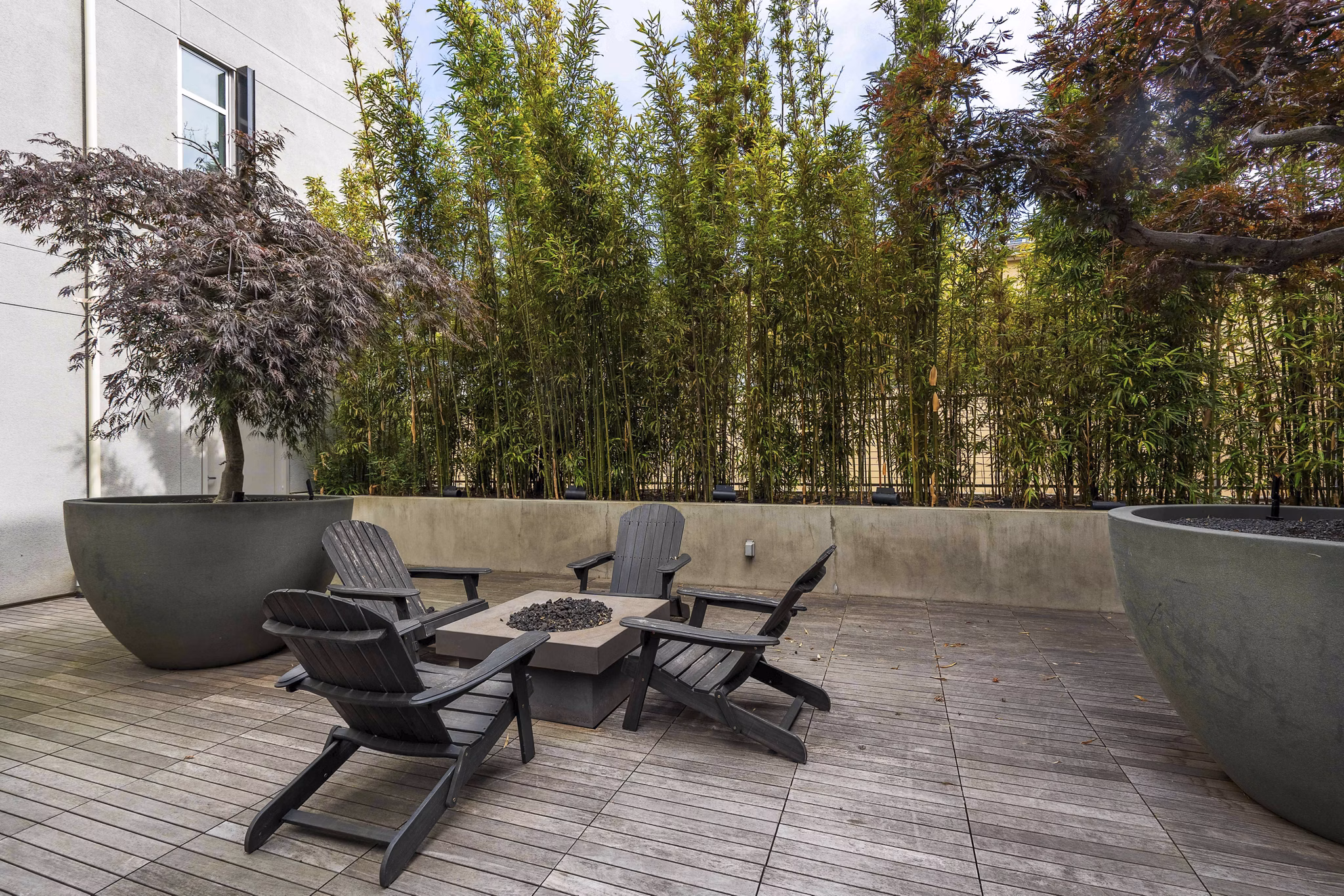 Patio at Alchemy Apartments