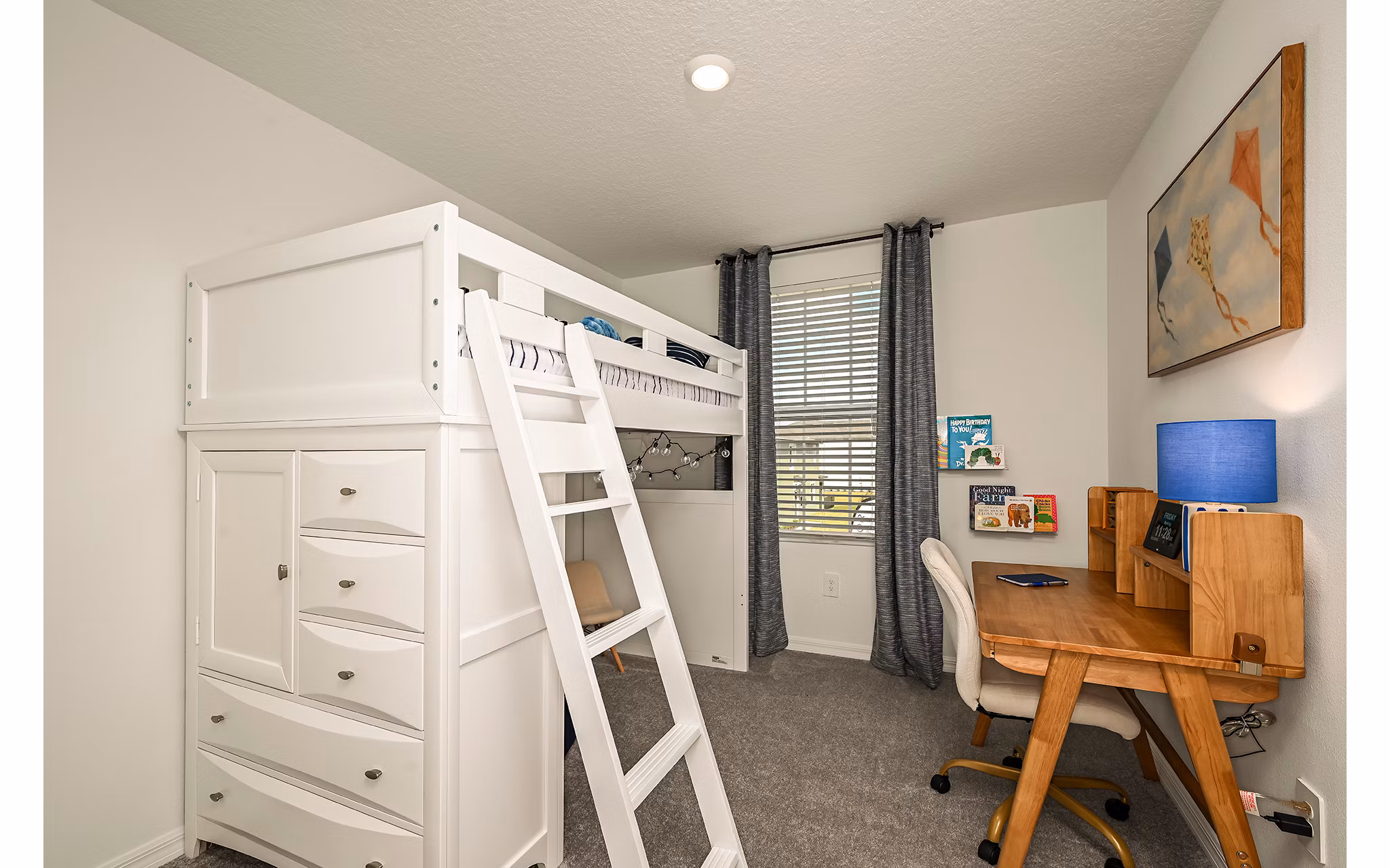 bedroom at SkyMor Southshore Bay Apartments