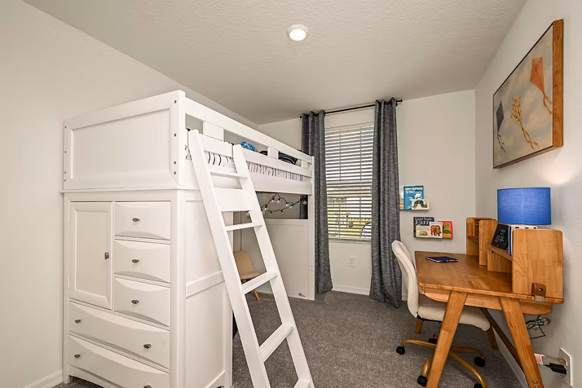 bedroom at SkyMor Southshore Bay Apartments