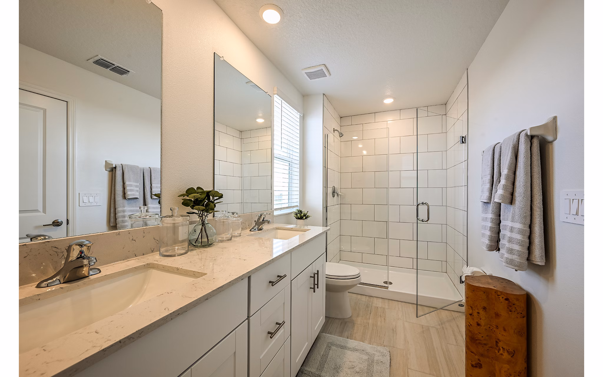 bathroom at SkyMor Southshore Bay Apartments