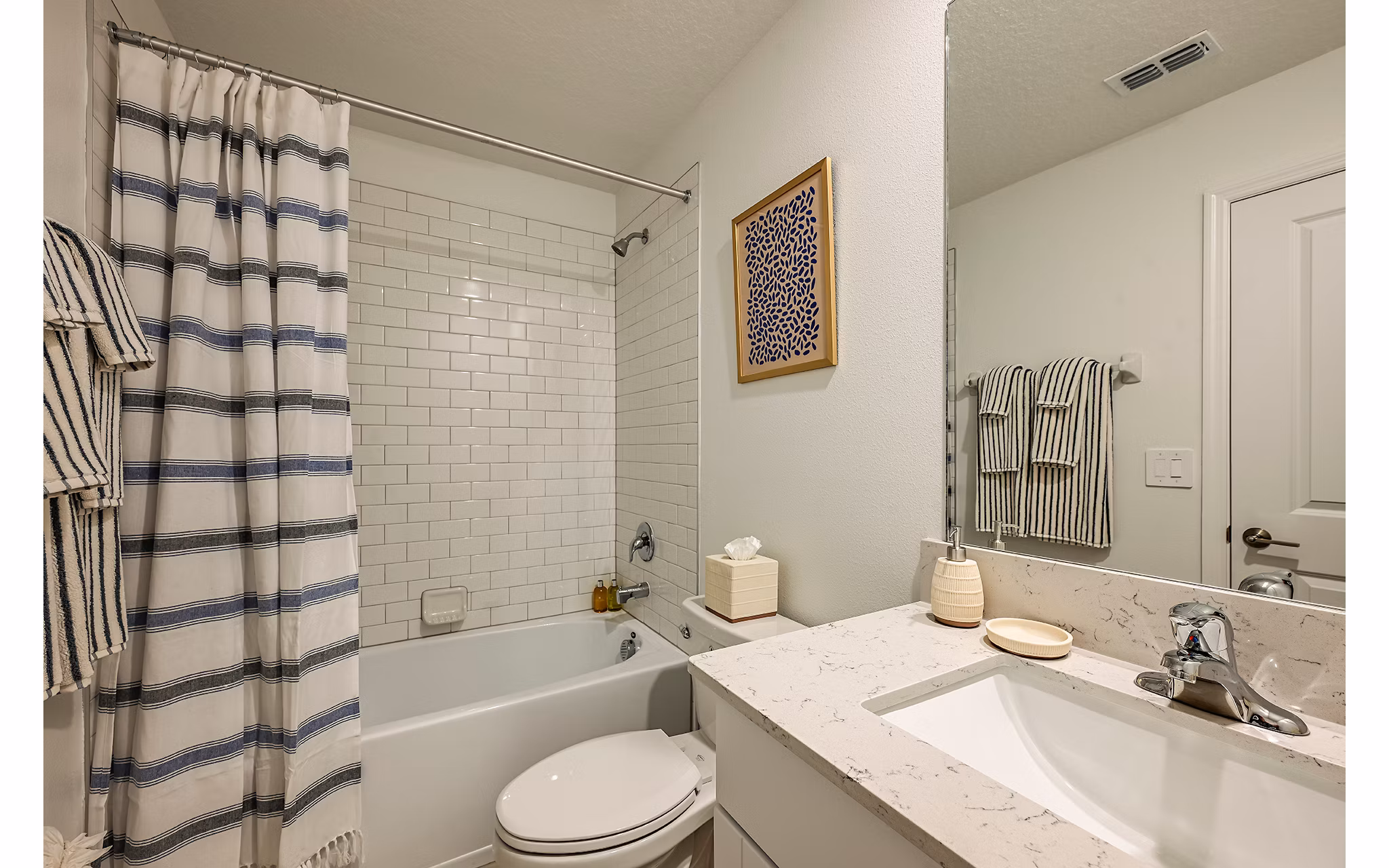 bathroom at SkyMor Southshore Bay Apartments
