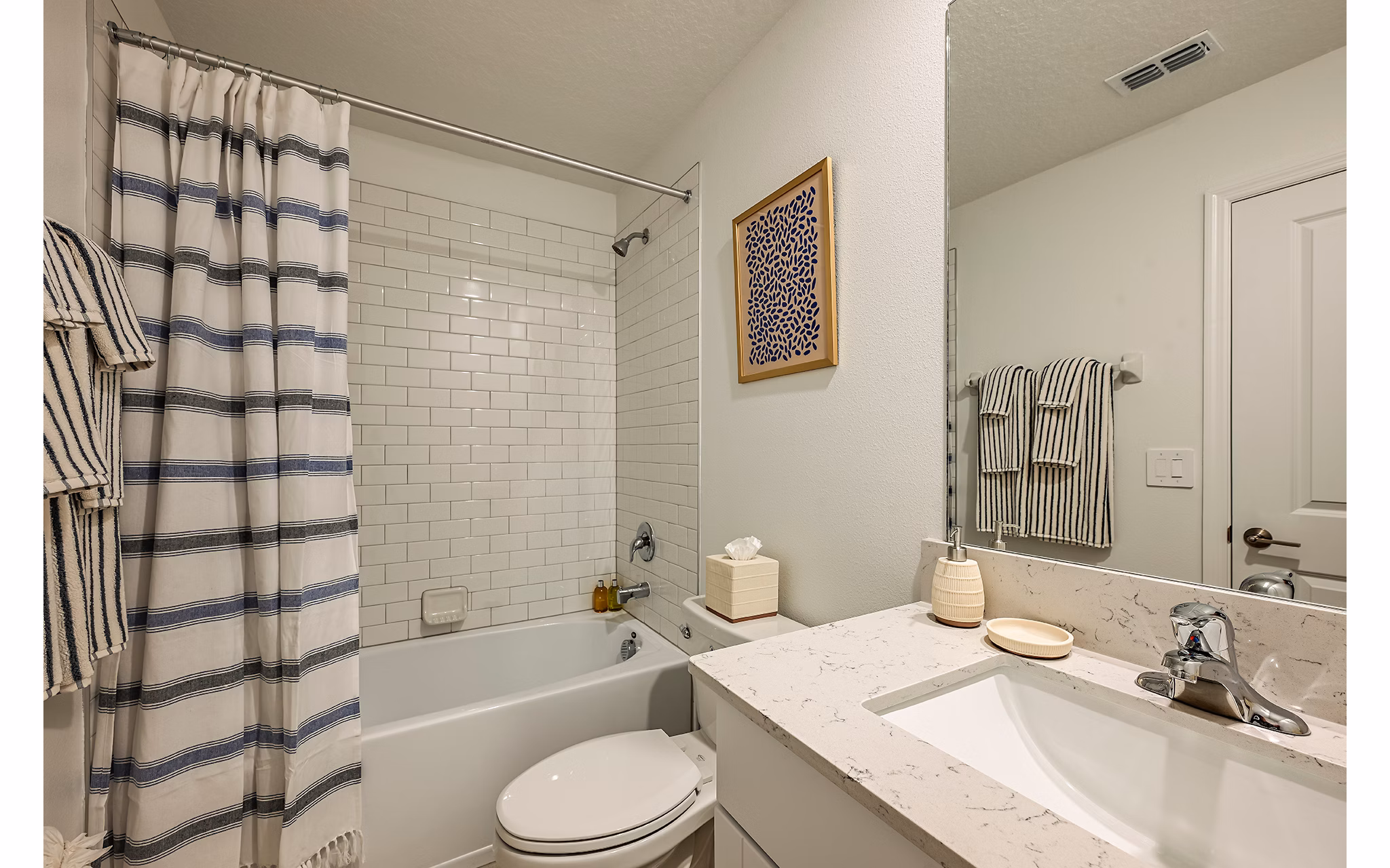 bathroom at SkyMor Southshore Bay Apartments
