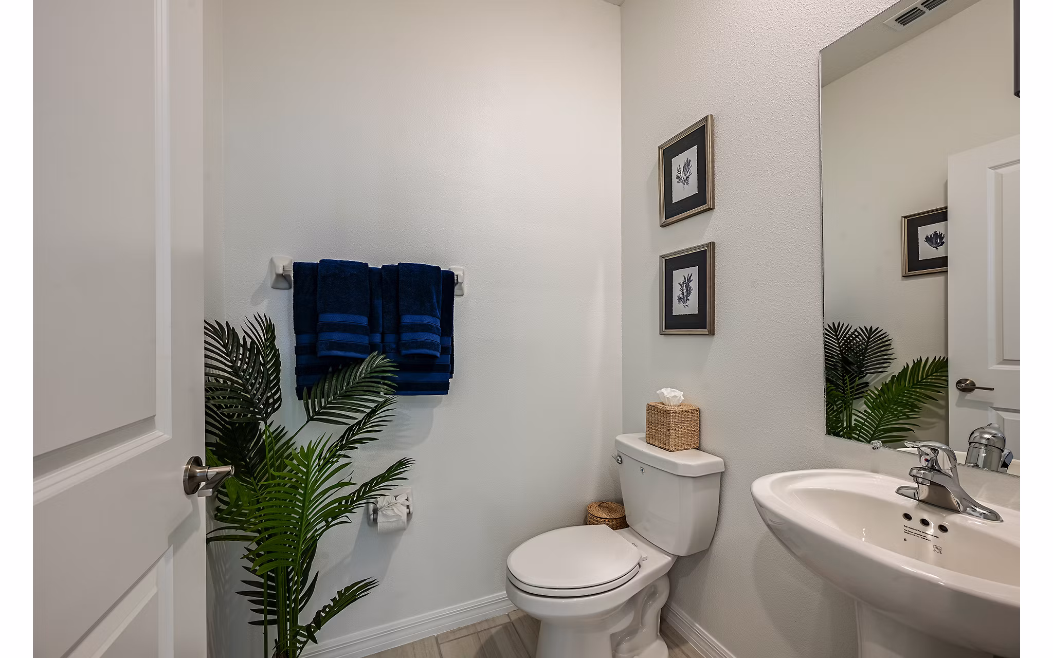 bathroom at SkyMor Southshore Bay Apartments