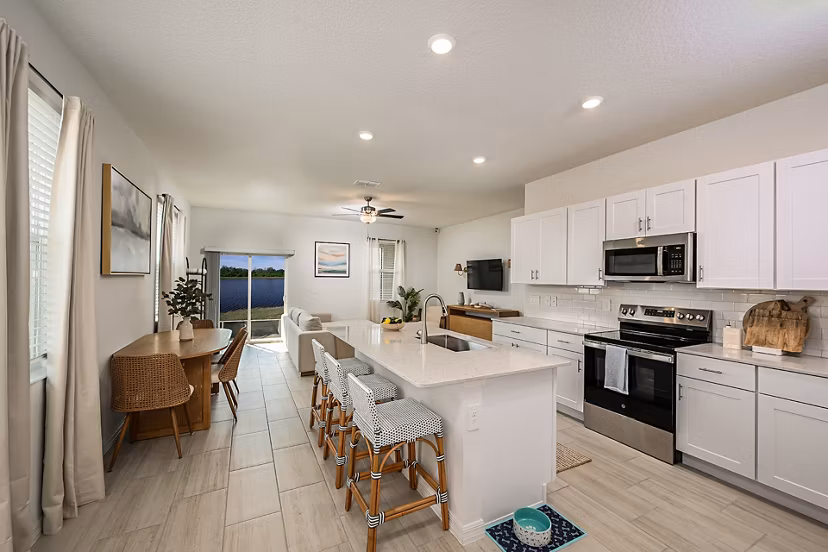 kitchen at SkyMor Southshore Bay Apartments