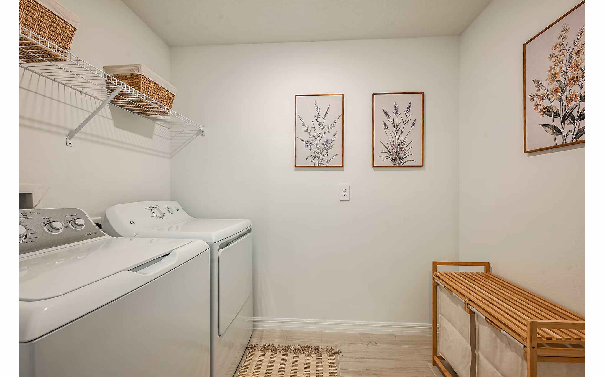 laundry room at SkyMor Southshore Bay Apartments