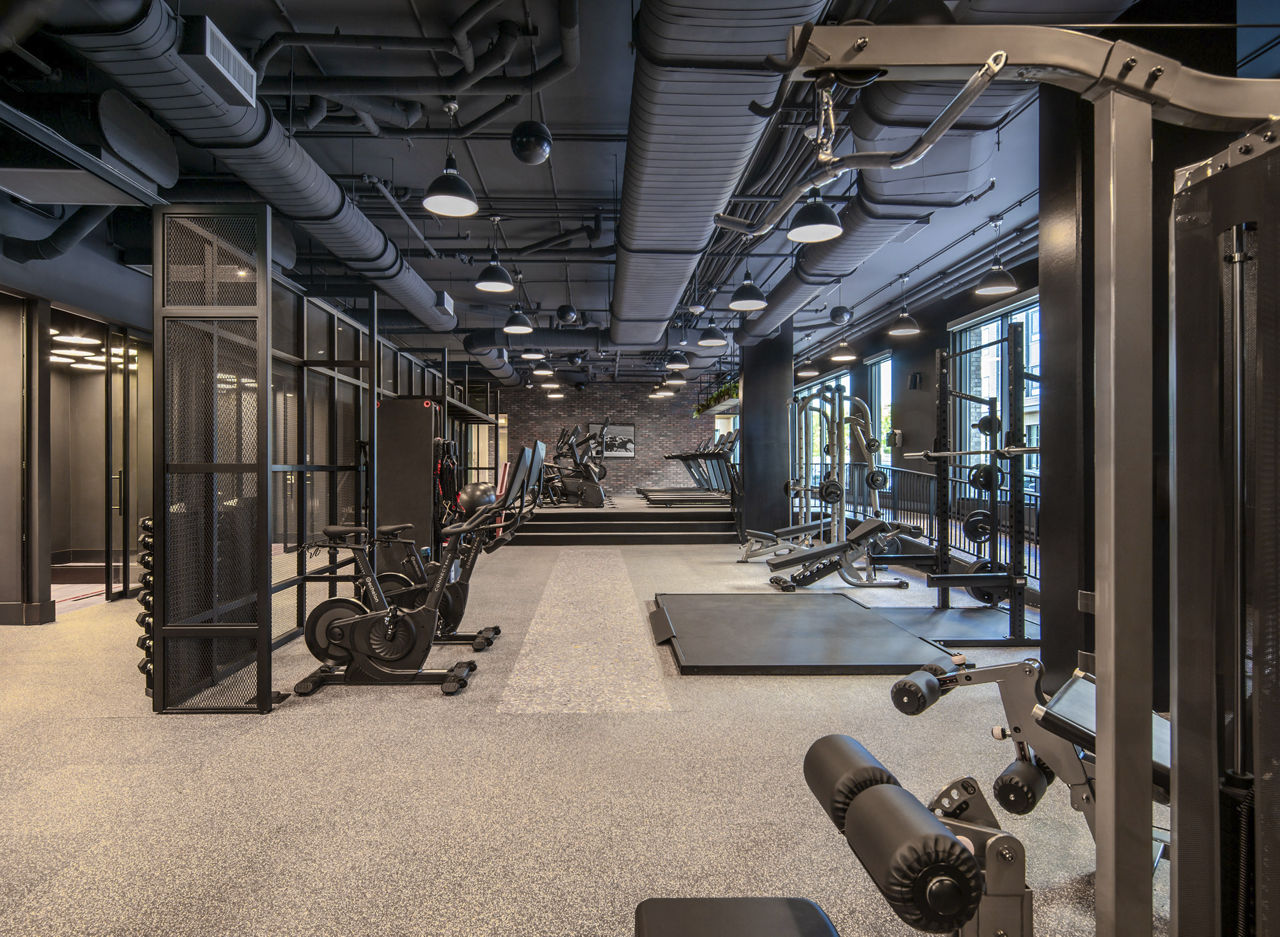 Gym at The Frank