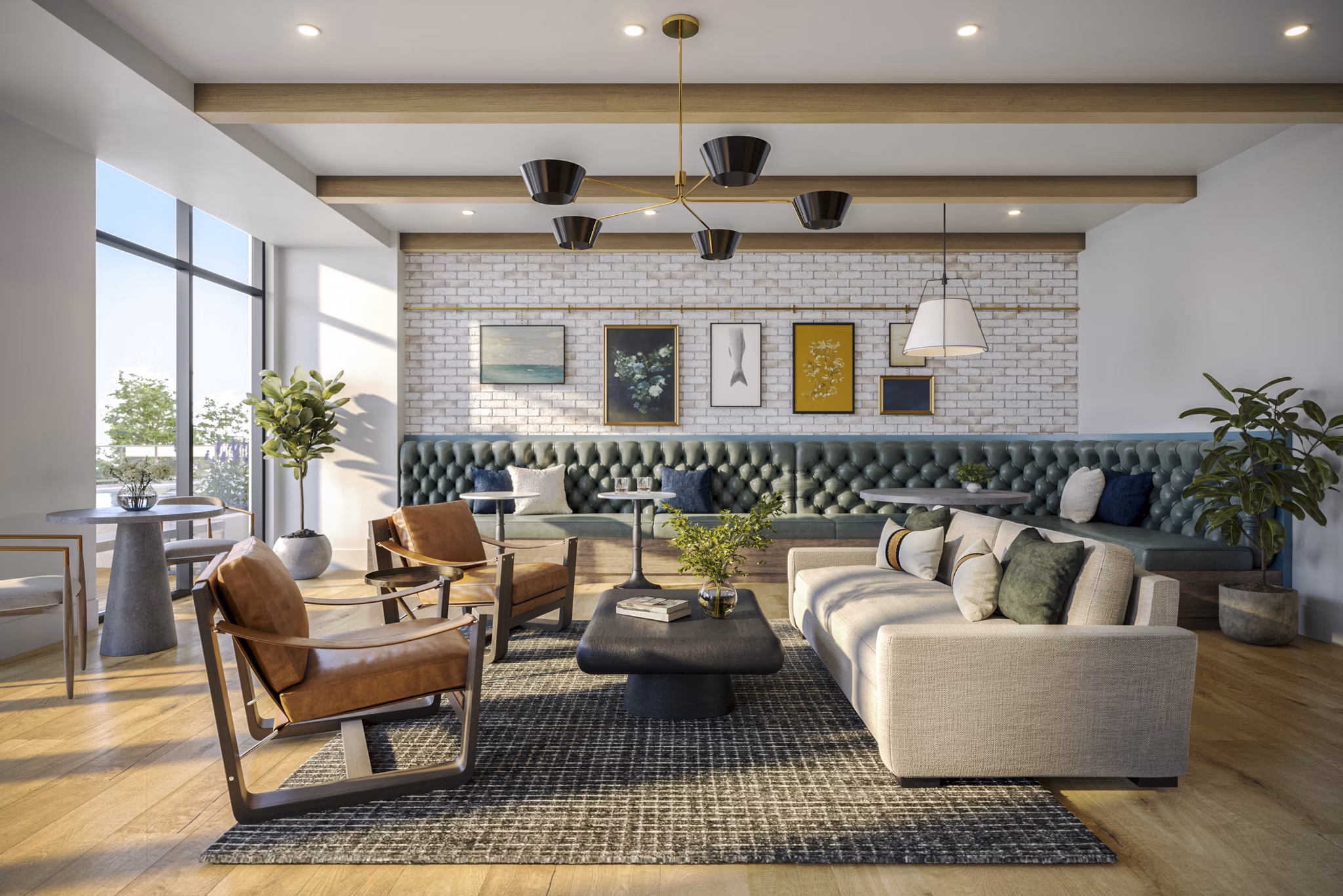 rendering at The Frank Apartments