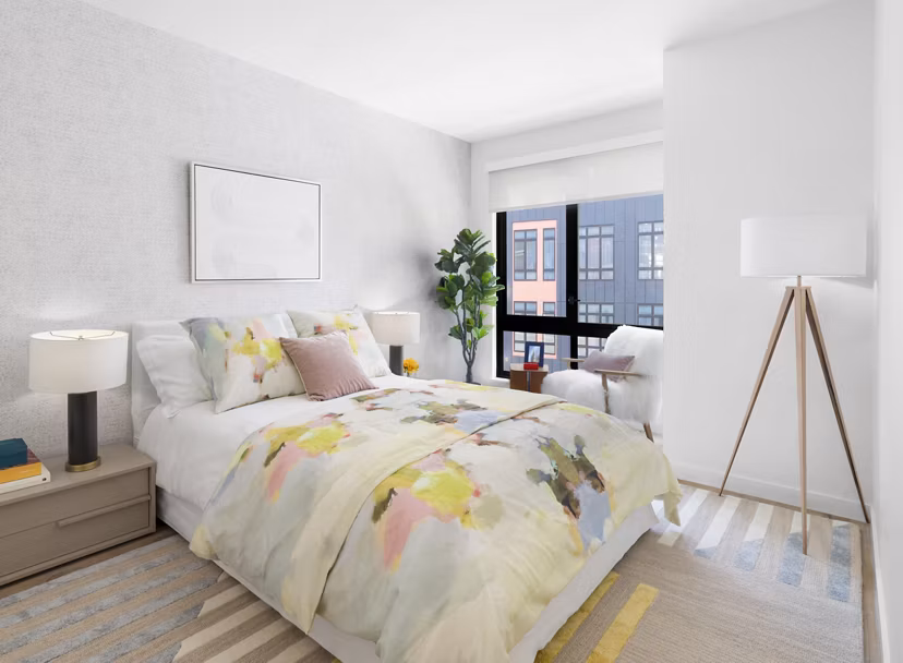 bedroom at 25 Maple Apartments