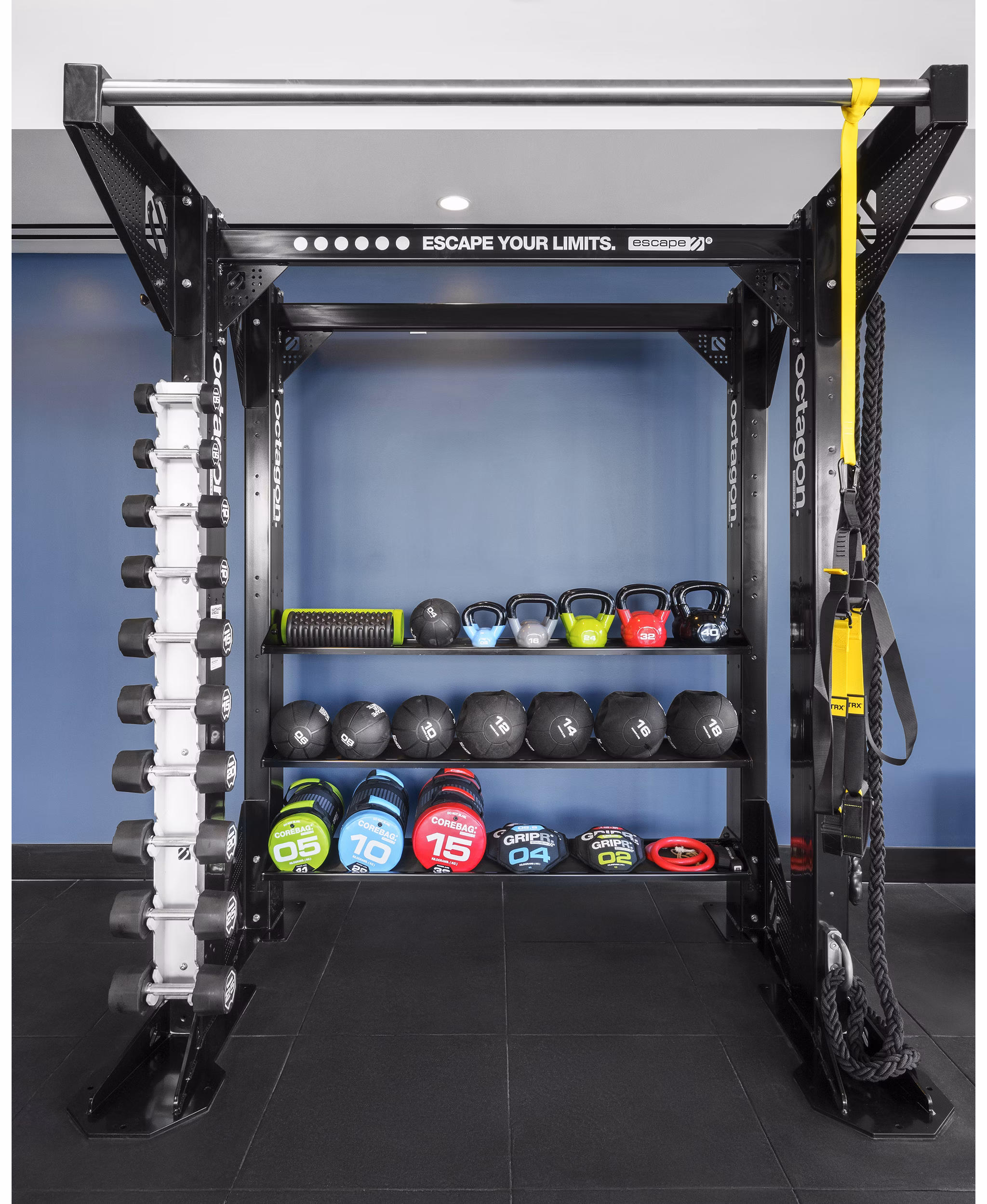 fitness center at 25 Maple Apartments
