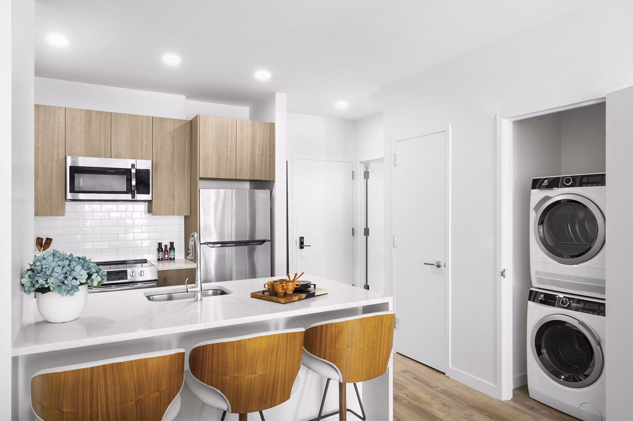 living room at 25 Maple Apartments