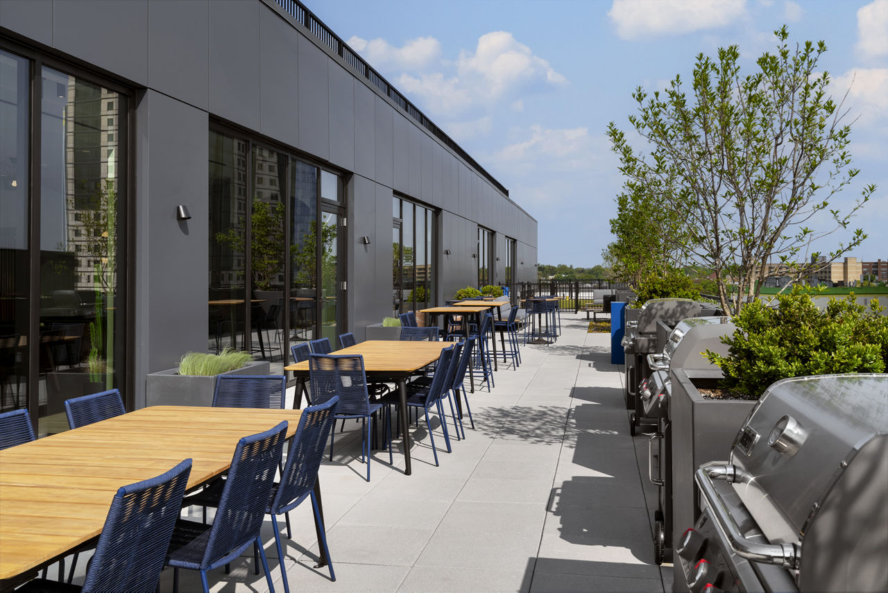 Roof deck at 25 Maple (2 of 5)