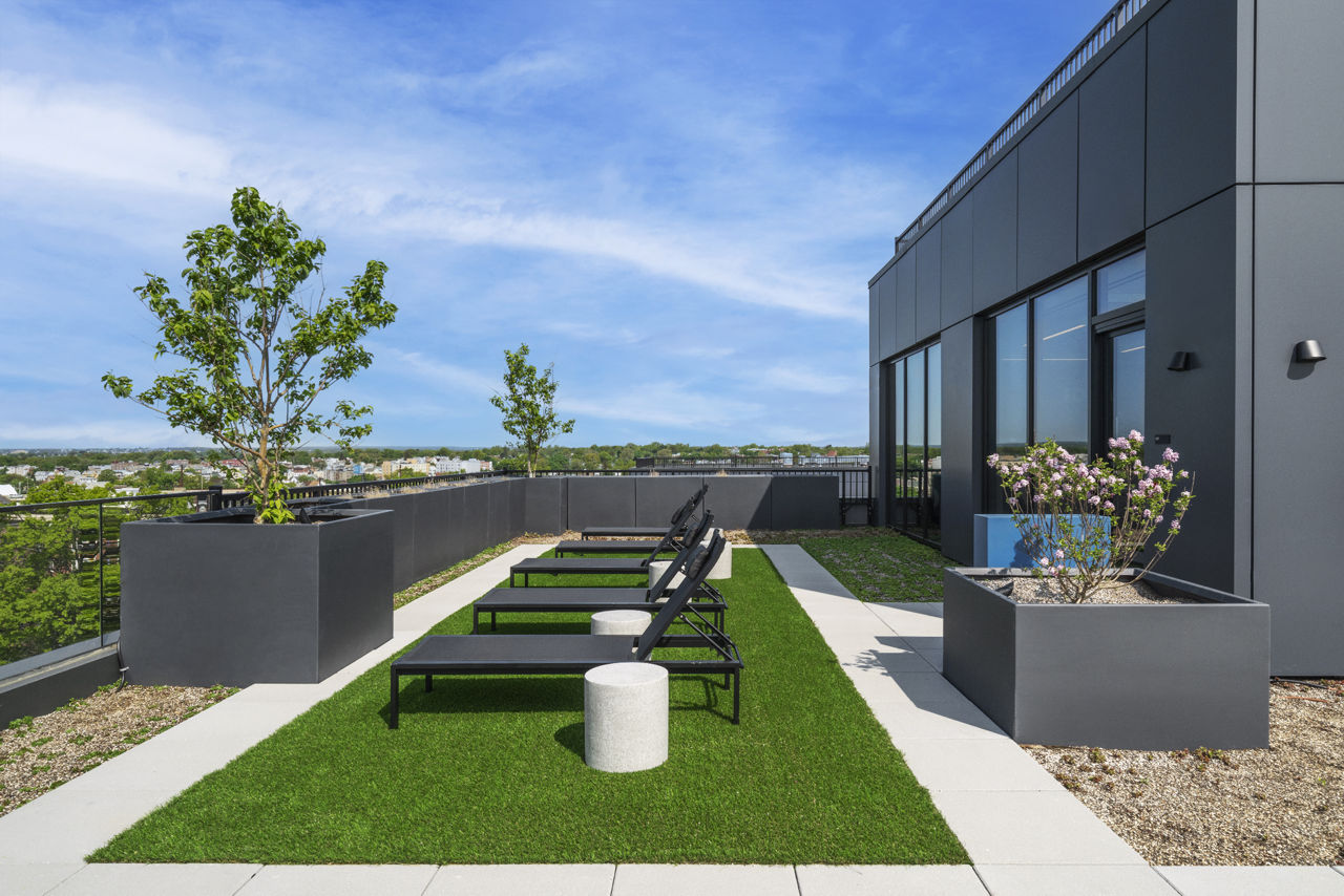 Roof deck at 25 Maple (5 of 5)