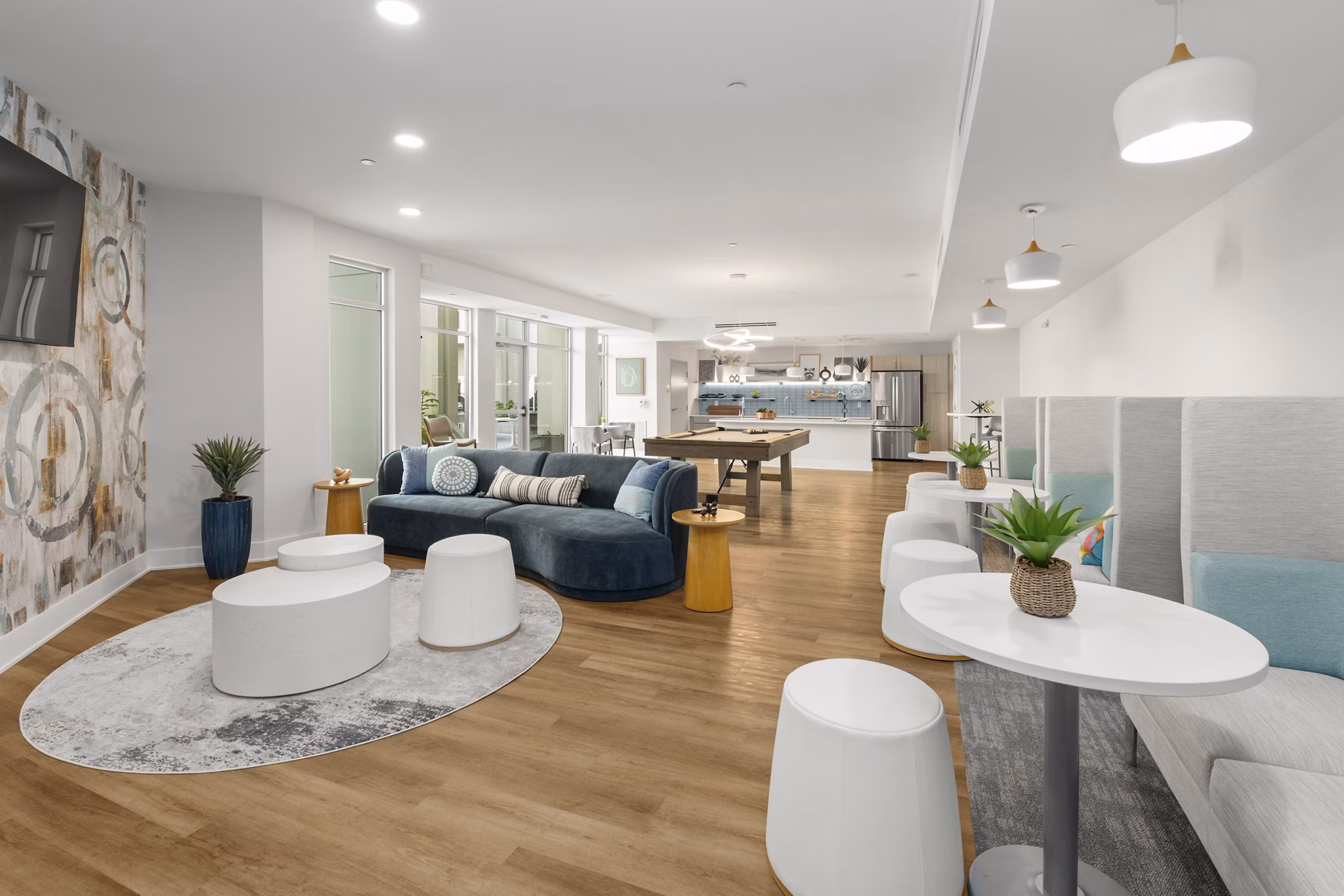 clubhouse at NOVI at Concord Apartments
